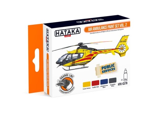 Go to product HATAKA CS79 - Air Ambulance HEMS vol. 2 paint set