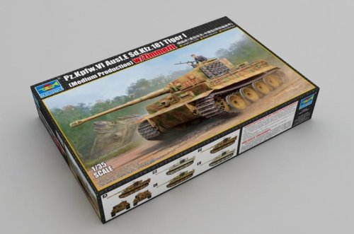 Go to product TRUMPETER 09539 - 1:35 Pz.Kpfw.VI Ausf.E Sd.Kfz.181 Tiger I (Medium Production) w/ Zimmerit