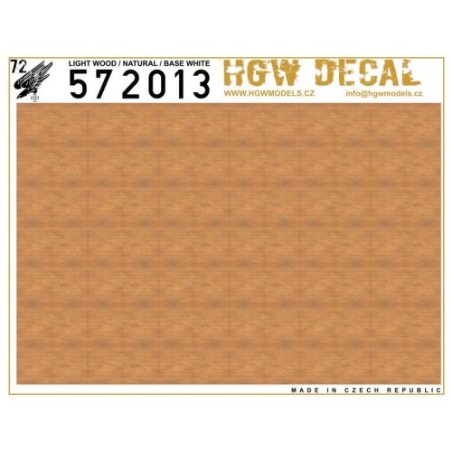 Go to product HGW 572013 - 1:72 Light Wood Natural - Base White