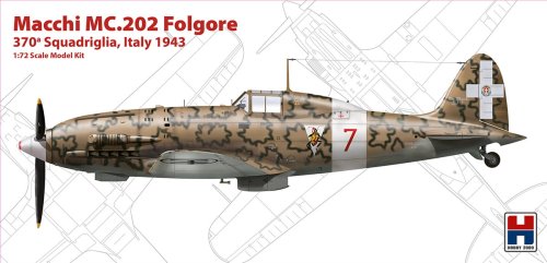 Go to product HOBBY 2000 72008 - 1:72 Macchi MC.202 Folgore - Italy 1943