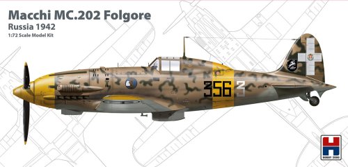 Go to product HOBBY 2000 72007 - 1:72 Macchi MC.202 Folgore - Russia 1942