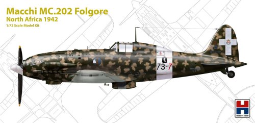 Go to product HOBBY 2000 72006 - 1:72 Macchi MC.202 Folgore - North Africa 1942