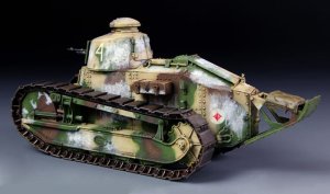MENG MODEL TS008 - 1:35 French FT-17 Light Tank (Cast Turret)