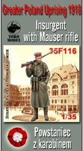 TORO MODEL 35F116 – 1:35 Greater Poland Uprising 1918, Insurgent with Mauser rifle