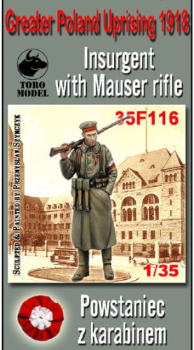 Go to product TORO MODEL 35F116 – 1:35 Greater Poland Uprising 1918, Insurgent with Mauser rifle