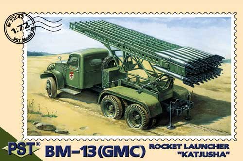 Go to product PST 72042 - 1:72 BM-13 Rocket Launcher Katjusha (on the base of GMC)