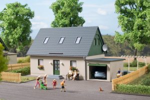 AUHAGEN 11454 H0 – Detached house with garage