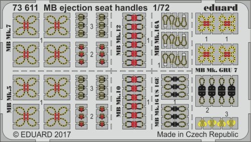 Go to product EDUARD 73611 - 1:72 MB ejection seat handles