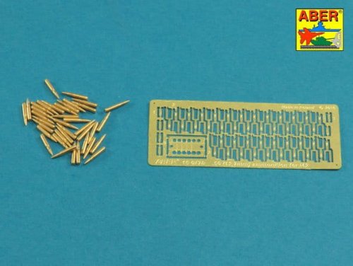 Go to product ABER 16130 - 1:16 50 cal. Ammunition for U.S. M2 Machine Gun x 30 pcs.