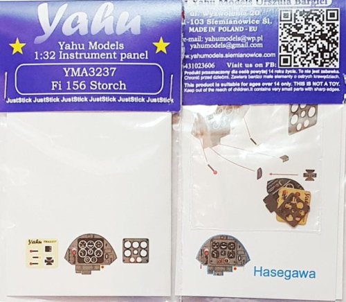 Go to product YAHU YMA3237 - 1:32 Fi-156 Storch - Instrument Panel