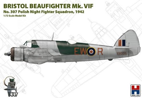 Go to product HOBBY 2000 72003 - 1:72 Beaufighter Mk. VIF 307 Polish Night Fighter Squadron