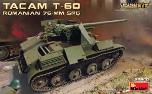 MINIART 35240 - 1:35 Romanian 76-mm SPG Tacam T-60 w/ interior