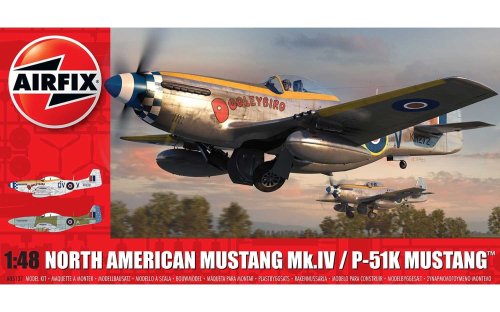 Go to product AIRFIX 05137 - 1:48 North American Mustang Mk.IV / P-51K Mustang
