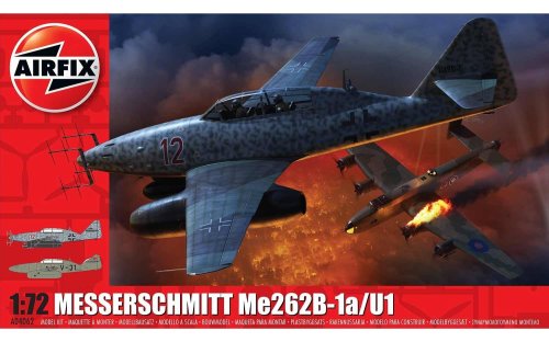 Go to product AIRFIX 04062 - 1:72 Messerschmitt Me 262B-1a/U1