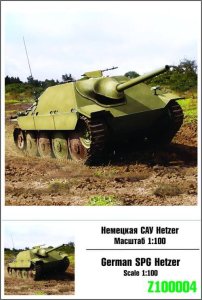 ZEBRANO Z100-004 - 1:100 German SPG Hetzer