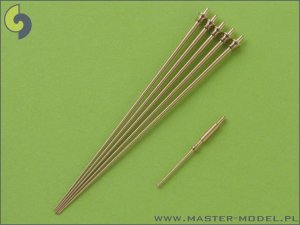 MASTER SM-350-034 - 1:350 USS Oliver Hazard Perry class frigates antennas and OTO-Melara 76mm/62 gun barrel set