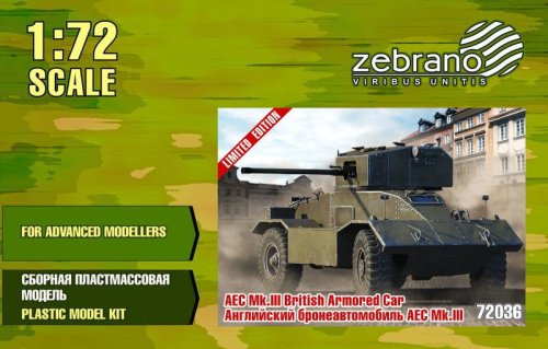 Go to product ZEBRANO 72036 - 1:72 AEC Mk.III British Armored car