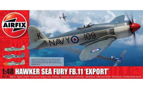 Go to product AIRFIX 06106 - 1:48 Hawker Sea Fury FB.11 Export Edition
