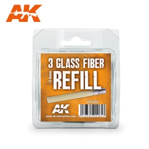 AK INTERACTIVE 8065 - 3 Glass Fiber Refill