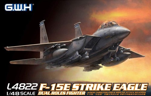 Go to product GREAT WALL HOBBY 4822 - 1:48 F-15E Strike Eagle Dual Roles Fighter