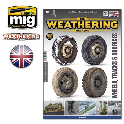 Go to product AMMO MIG 4524 - The Weathering Magazine - Wheels, Tracks & Surfaces (English Version)