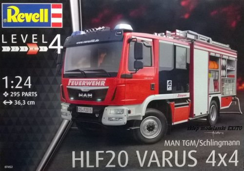 Go to product REVELL 07452 - 1:24 Schlingmann HLF 20 ( MAN TGM Euro 6 )