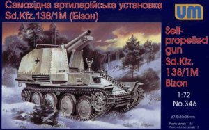 UNIMODELS 346 - 1:72 Self-propelled gun Sd Kfz 138/1M Bison