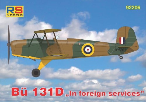 Go to product RS MODELS 92206 - 1:72 Bucker Bu-131 D In foreign services