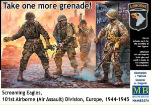 MASTER BOX 3574 - 1:35 Take one more grenade! Screaming Eagles, 101st Airborne (Air Assault) Division, Europe, 1944-1945