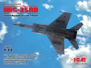 ICM 72173 - 1:72 MiG-25 RB, Soviet Reconnaissance Plane