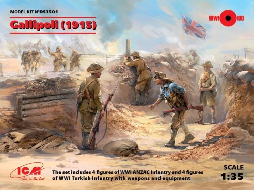 Go to product ICM DS3501 - 1:35 Gallipoli 1915