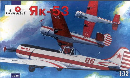 Go to product AMODEL 7285 - 1:72 Yakovlev Yak-53