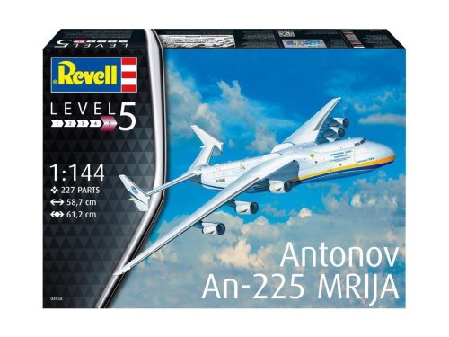 Go to product REVELL 04958 - 1:144 Antonov AN-225 Mrija