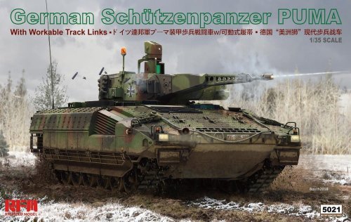 Go to product RYE FIELD MODEL 5021 - 1:35 German Shutzenpanzer Puma