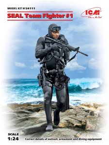 ICM 24111 - 1:24 SEAL Team Fighter 1