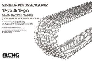MENG MODEL SPS029 - 1:35 Single-Pin tracks for T-72 & T-90 Main Battle Tanks