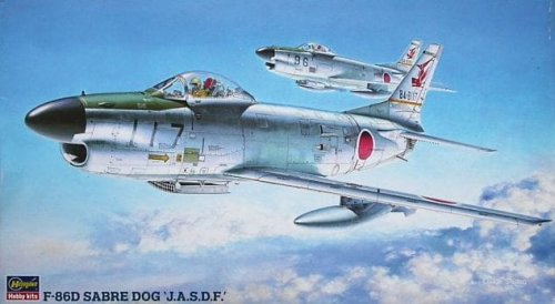 Go to product HASEGAWA BP4 51404 - 1:72 F-86D Sabre Dog JASDF