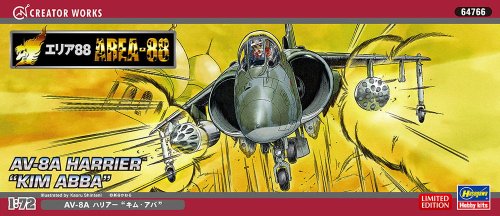 Go to product HASEGAWA 64766 - 1:72 Area 88 AV-8A Harrier Kim Abba