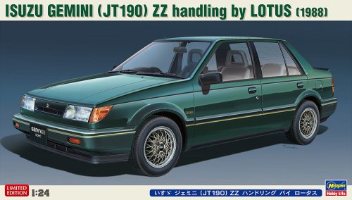 Go to product HASEGAWA 20355 - 1:24 Isuzu Gemini (JT190) ZZ by Lotus