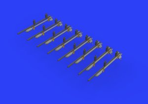 EDUARD 648450 - 1:48 RP-3 60lb rockets for Tempest Mk.V