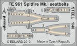 EDUARD FE961 - 1:48 Spitfire Mk.I seatbelts - Steel