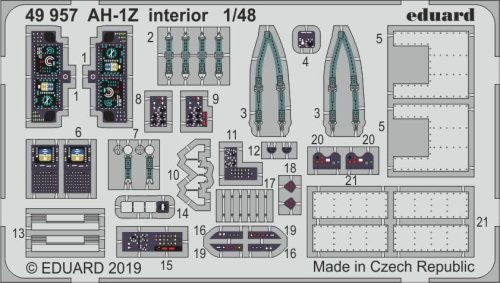 Go to product EDUARD 49957 - 1:48 AH-1Z interior