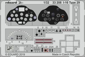 EDUARD 33208 - 1:32 I-16 Type 29