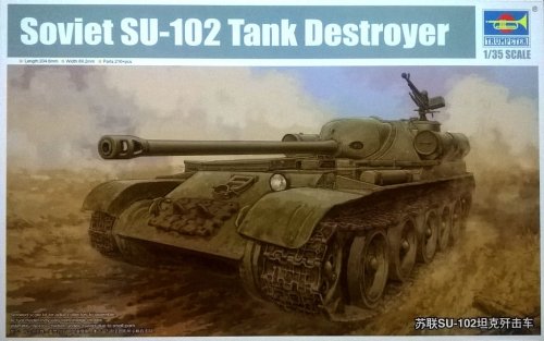 Go to product TRUMPETER 09570 - 1:35 Soviet SU-102 Tank Destroyer