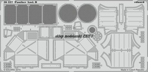 Go to product Eduard 36327 - 1:35 Panther Ausf. D