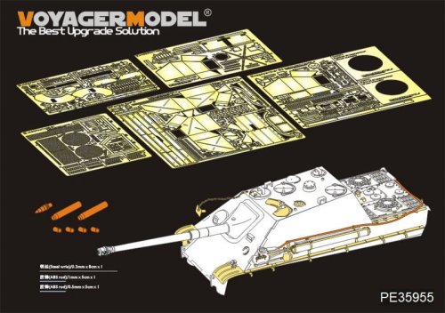 Go to product VOYAGER  PE35955 - 1:35 WWII Jagdpanther G1 Version
