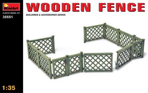 Go to product MINIART 35551 - 1:35 Wooden Fence