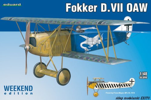 Go to product EDUARD 84155 - 1:48 Fokker D.VII OAW