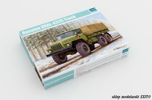 Go to product TRUMPETER 01012 - 1:35 Russian URAL-4320 Truck