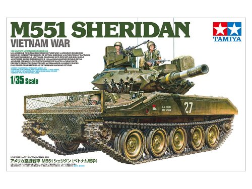 Go to product TAMIYA 35365 - 1:35 M551 Sheridan Vietnam War